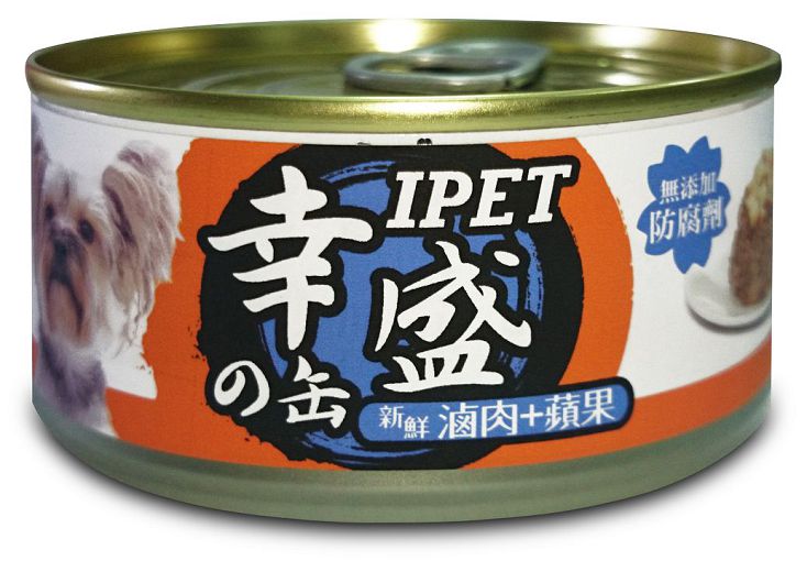 艾沛幸盛滷肉犬罐110g 滷肉+蘋果 D3
iPet Canned Dog Food