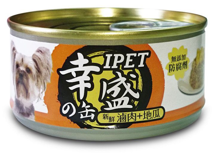 艾沛幸盛滷肉犬罐110g 滷肉+地瓜 D4
iPet Canned Dog Food