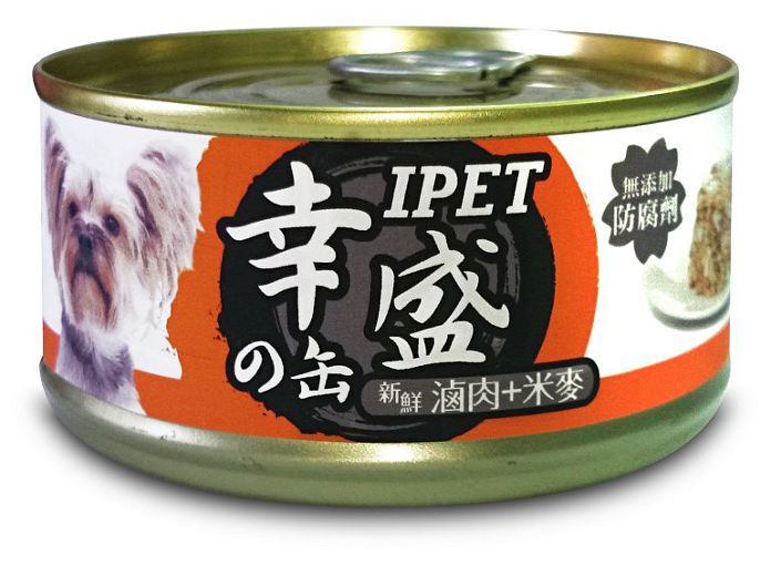 艾沛幸盛滷肉犬罐110g 滷肉+米麥 D6
iPet Canned Dog Food