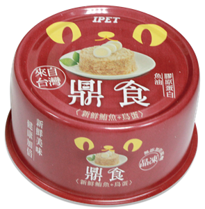 艾沛鼎食晶凍貓罐85g 鮪魚+鳥蛋 DS4
iPet Canned Cat Food