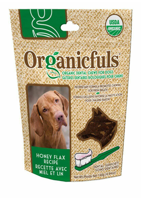 露西奶奶的果園有機潔牙骨[蜂蜜亞麻籽]
Organic Dental Chews - Honey Flax Recipe