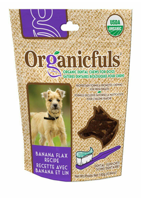 露西奶奶的果園有機潔牙骨[香蕉亞麻籽]
Organic Dental Chews - Banana Flax Recipe