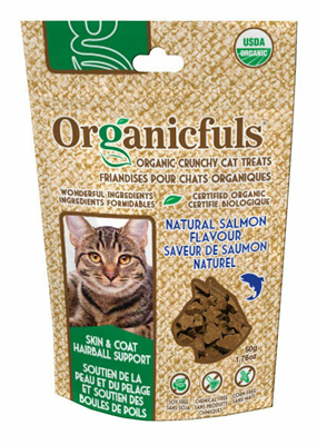 露西奶奶的果園貓用機能餅乾[鮭魚+去毛球腸道保健]
Skin & Coat Hairball Support - Natural Salmon