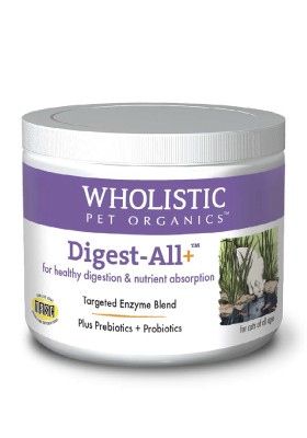 護你姿 益生消化酵素粉[貓]
Wholistic Pet Organics Digest-All+ For Cats