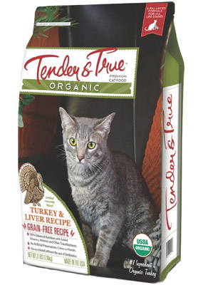 新月95%有機認證無穀火雞肉[貓]
Organic Turkey & Liver Cat Food Kibble
