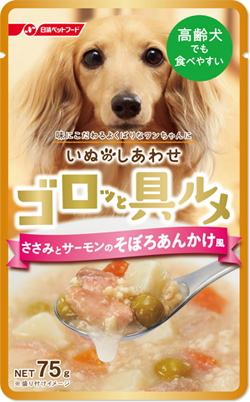 日清幸福狗大塊美食料理-高齡犬 (D34)