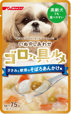 日清幸福狗大塊美食料理-高齡犬 (D35)
