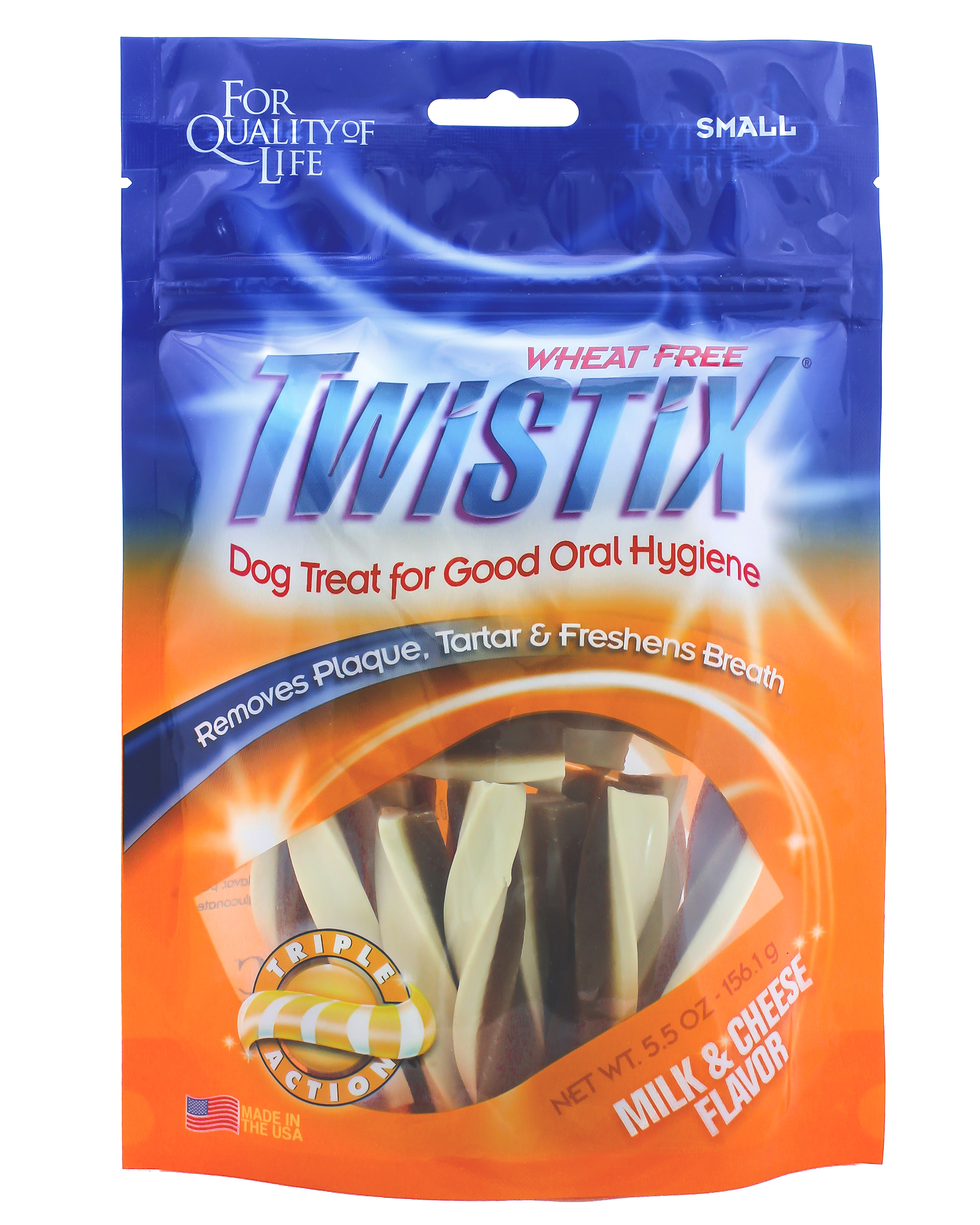 特緹斯牛奶起司雞肉口味-短支
Twistix Milk Cheese Chicken Flavor Small