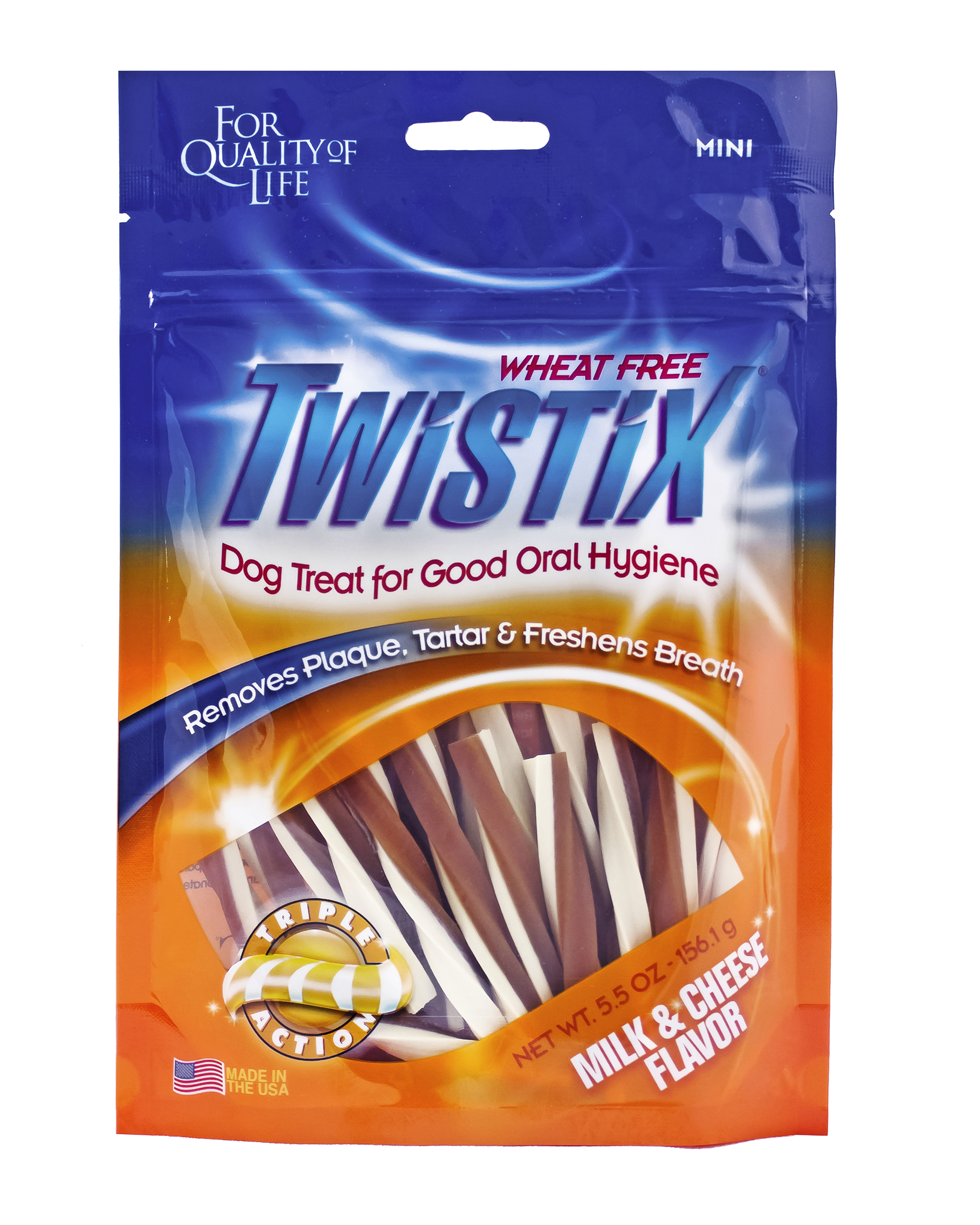 特緹斯牛奶起司雞肉口味-迷你
Twistix Milk Cheese Chicken Flavor Mini