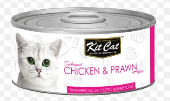 Kit Cat貓罐-雞肉.明蝦
Deboned Chicken & Prawn