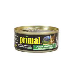 第一主食 成貓配方 羊肉 蔬菜
primal Adult: Lamb & Vegetables
