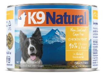 紐西蘭K9 Natural 鮮燉生肉主食罐-無穀雞
K9 Natural Chicken Canned