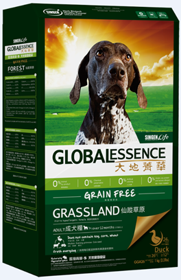 仙蹤草原 成犬糧GGA26
GRASSLAND Prairie hypoallergenic formula