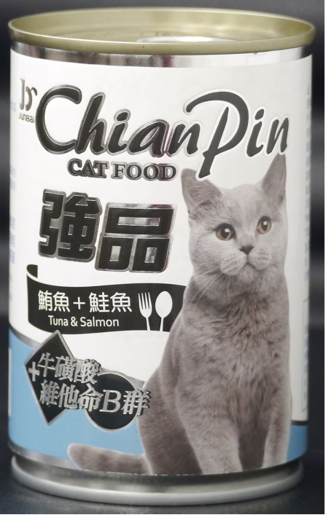 強品貓罐400G-鮪魚+鮭魚
Chian Pin cat can- tuna+salmon