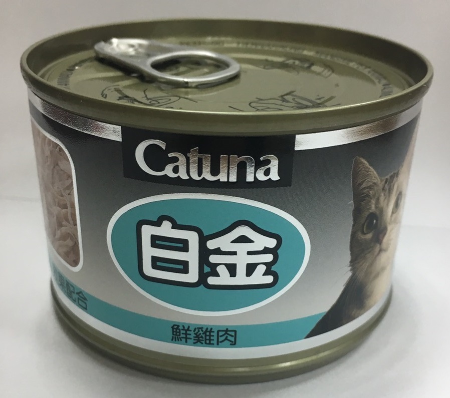 開心白金大貓罐170g-鮮雞肉
canned cat food