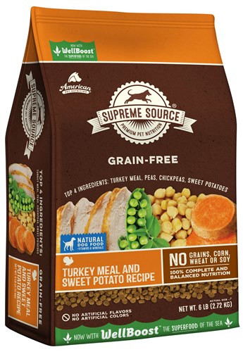 紐健士 無穀天然犬糧 火雞+蔬果
Supreme Source Grain Free Turkey Meal & Sweet Potato