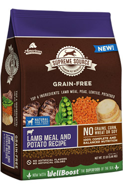 紐健士 無穀天然犬糧 羊肉+蔬果
Supreme Source Grain Free Lamb Meal & Potato Recipe