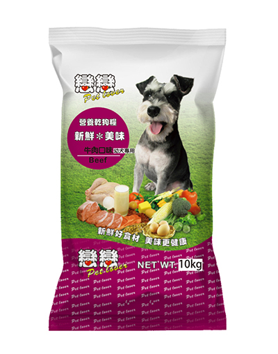 戀戀乾狗糧10kg-牛肉口味(幼犬)
