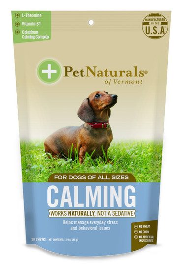 寶天然 心情好好犬嚼錠
Pet naturals Calming Canine