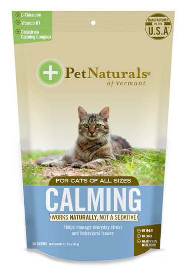 寶天然 心情好好貓嚼錠
Pet naturals Calming Feline
