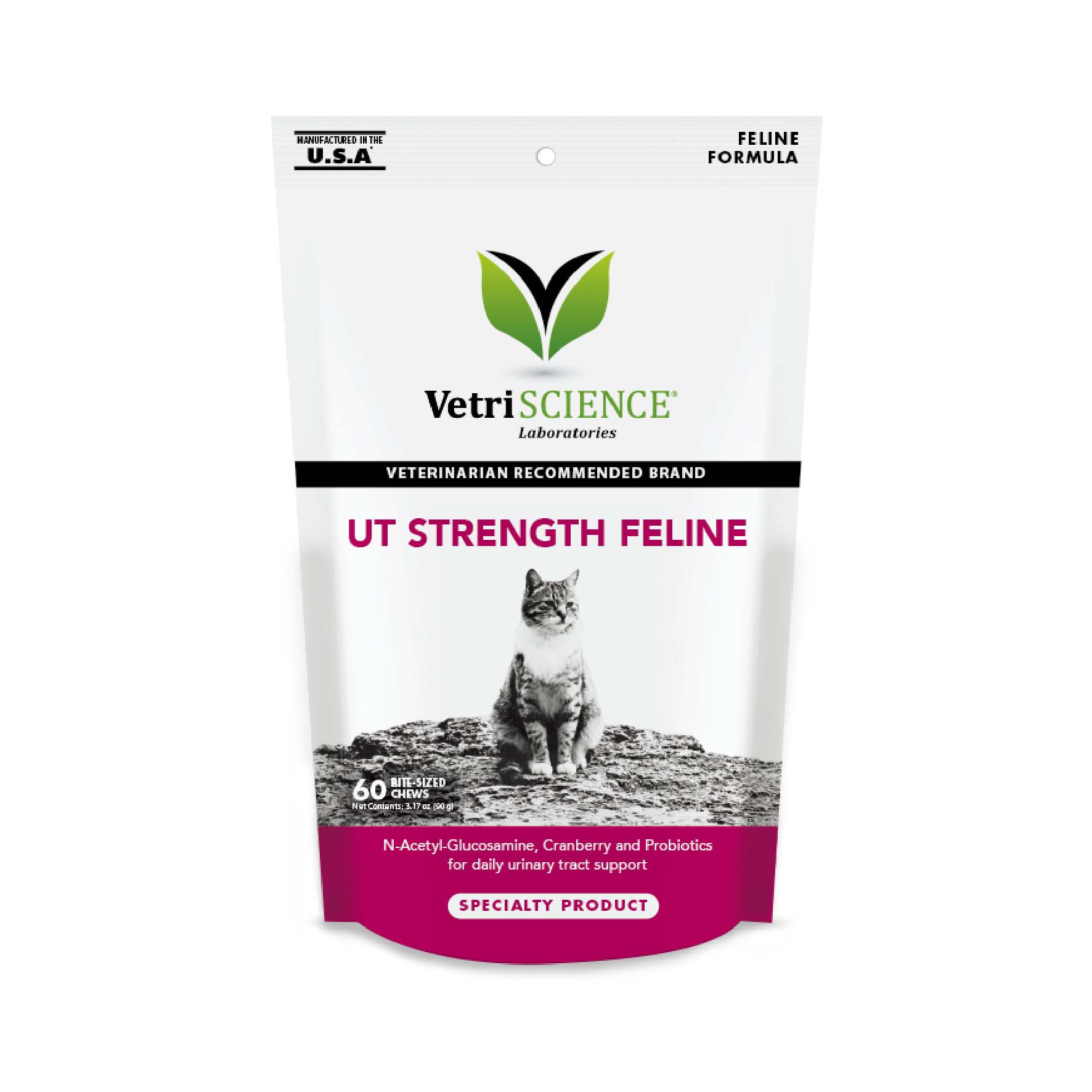 維多麗 泌尿護理 貓嚼錠
Vetriscience UT Strength Feline Chews