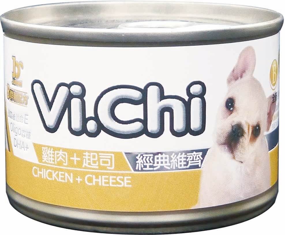 經典維齊 (雞肉+起司) 160G
Vi.Chi dog can (chicken+cheese)