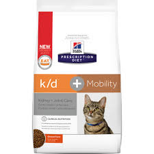 希爾思™處方食品貓k/d™+Mobility(型號00010859)
Prescription Diet k/d™+mobility Feline