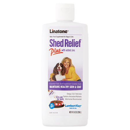 美膚多液
Linatone® Shed Relief® Plus for Dogs and Cats