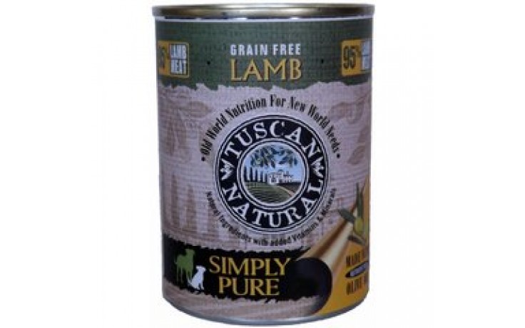 托斯卡無穀主食犬罐羊肉+蔬菜
Simply Pure Lamb Can Recipe