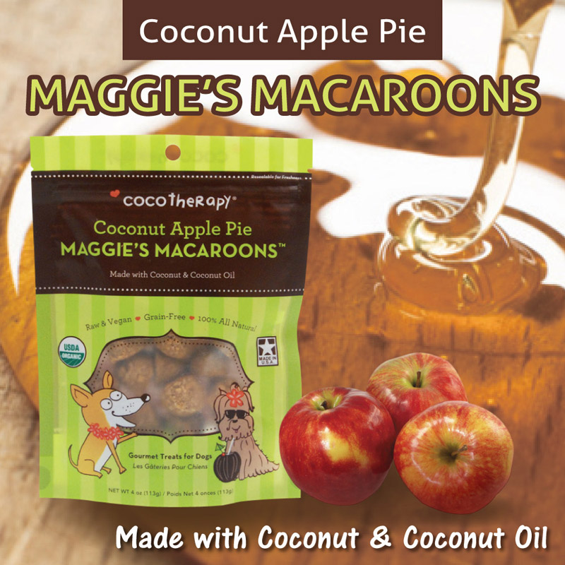 可可喜樂碧有機椰蜜糕蘋果派
Cocotherapy Macaroons Coconut Apple Pie