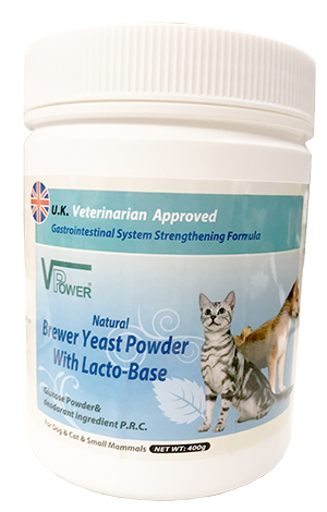 V霸啤酒酵母&乳酸菌消化粉
VET Power Brewer Yeast Powder with Lacto-Base