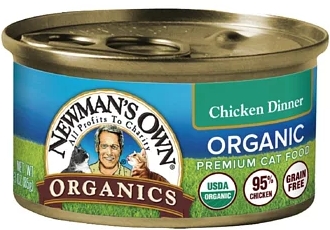 愛紐曼95%有機雞肉無穀貓咪主食罐
Newmans Own-ORGANIC-Chicken Dinner