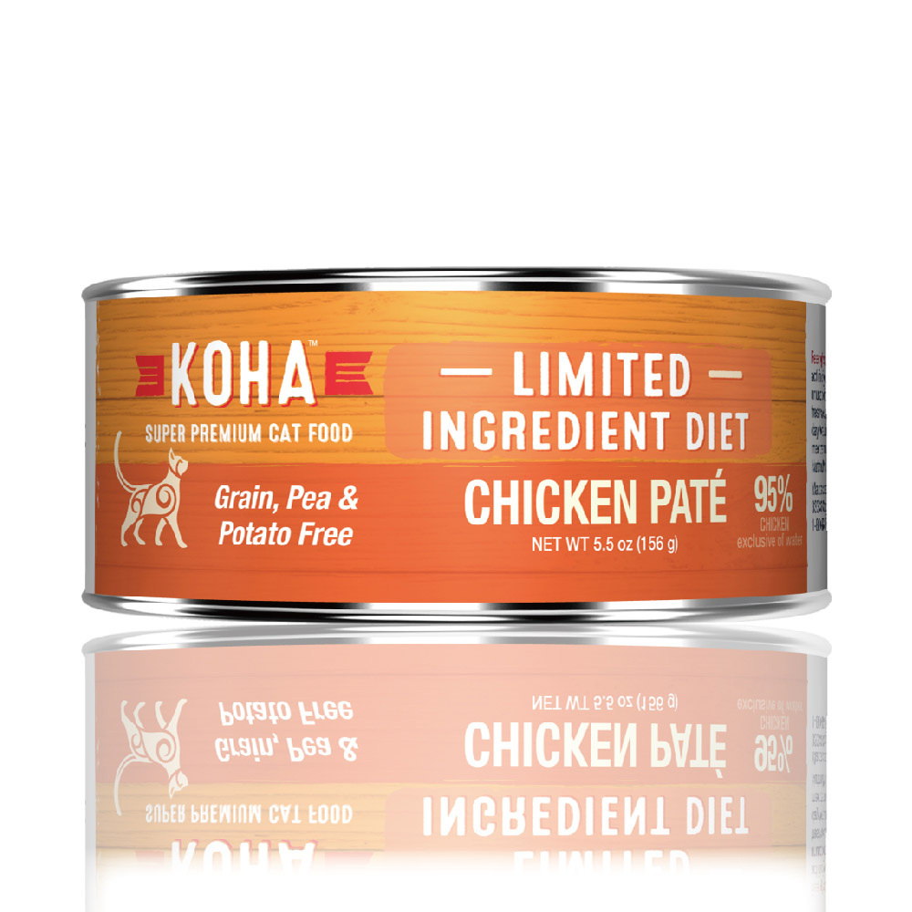 KOHA美國無穀貓咪主食罐-95%雞肉
KOHA-CHICKEN PATE