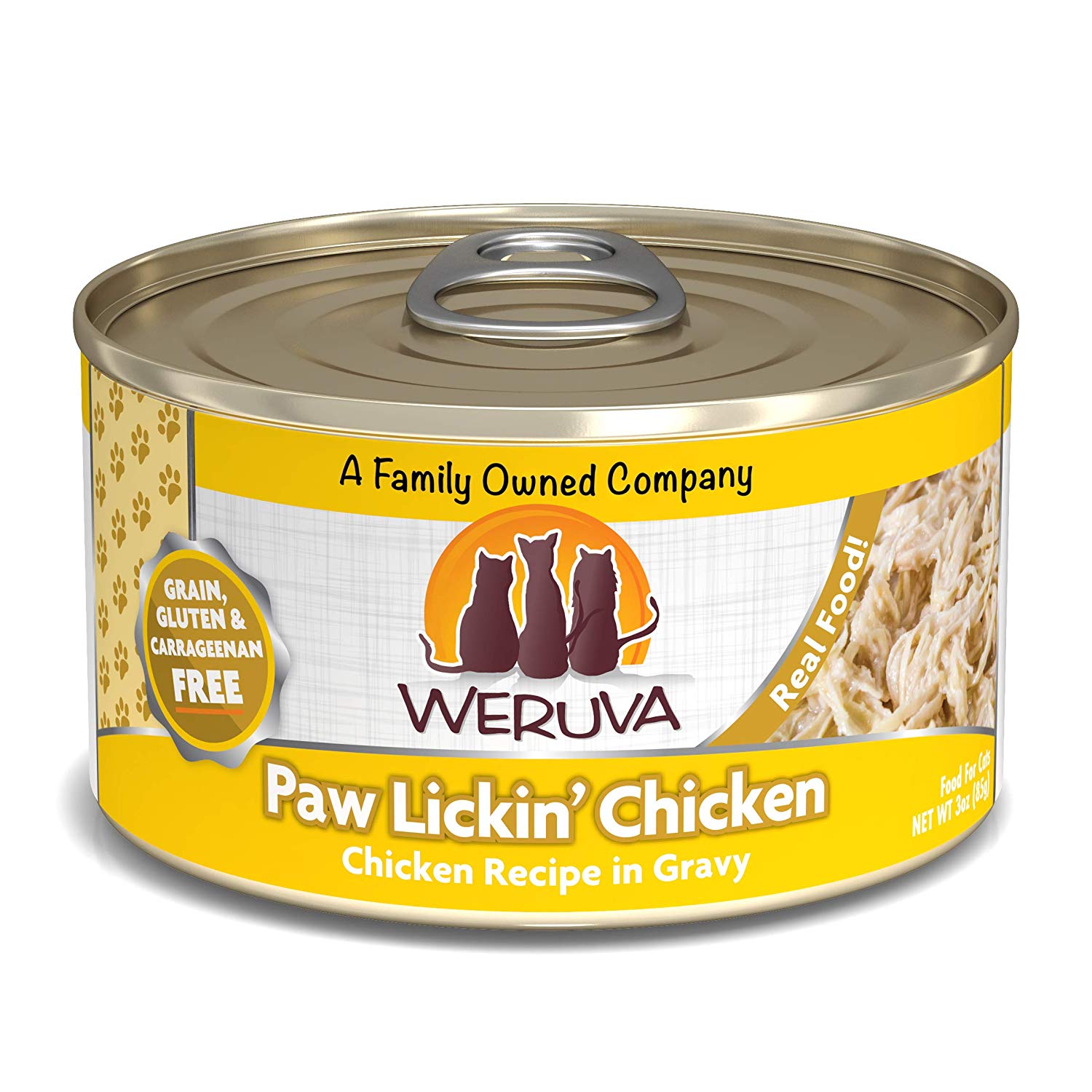 唯美味主食貓罐-吮掌回味雞胸肉
WERUVA-Paw Licking Chicken With Chicken in Gravy
