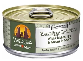 唯美味主食狗罐-翡翠雞絲蛋
WERUVA-Green Eggs and Chicken With Chicken, Egg and Greens in Gravy for DOG