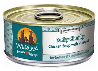 唯美味主食狗罐-什蔬雞肉
WERUVA-Funky Chunky Chicken Soup Chicken Soup With Pumpkin for DOG