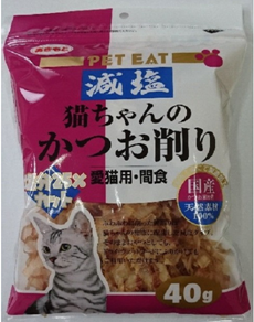 JP PetEat-減鹽鰹魚薄片40g
