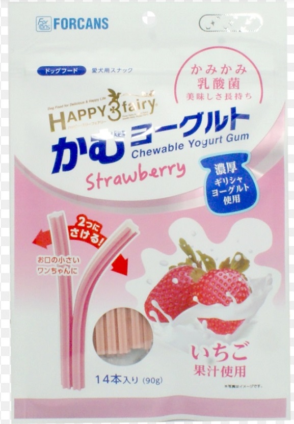 HAPPY水果優格潔牙棒(草莓)
