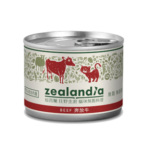 紐西蘭狂野主廚貓咪無穀料理-奔放牛170g
zealandia chicken