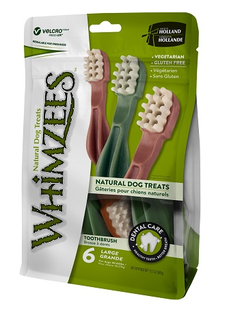唯潔牙刷型潔牙骨L(超值包)
Whimzees toothbrush L (Value Bag)