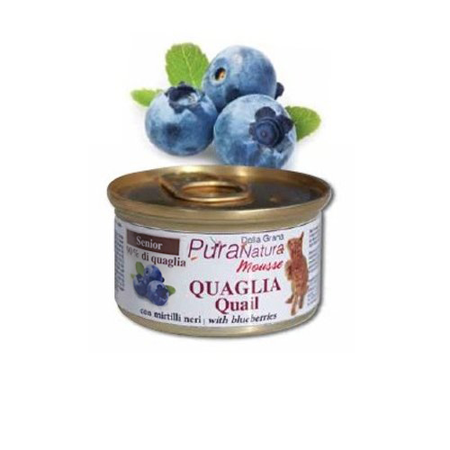 義大利 (Pura)普拉Natura有機草本(貓):蛋+藍莓