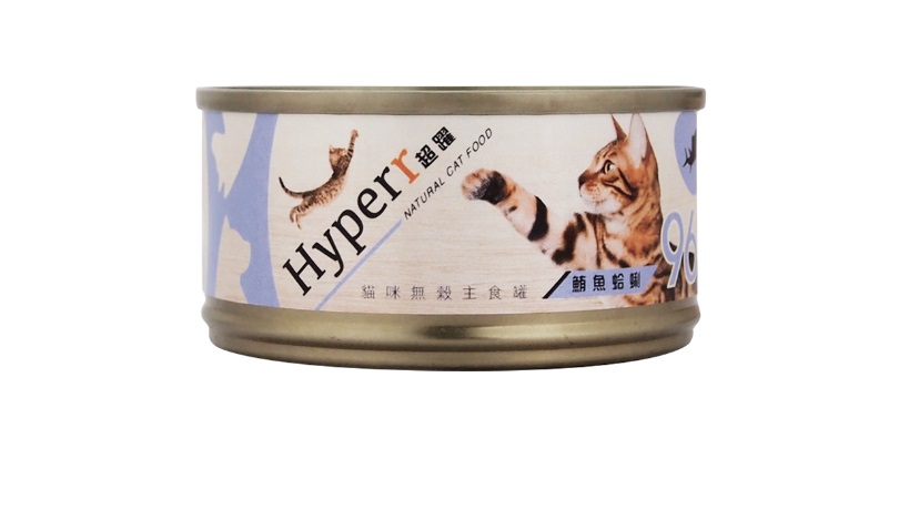 Hyperr 超躍貓咪無榖主食罐-鮪魚蛤蜊