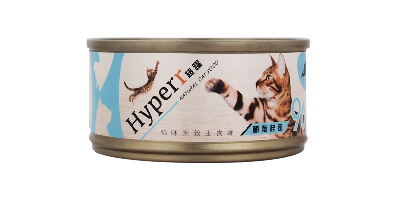 Hyperr 超躍貓咪無榖主食罐-鮪魚起司