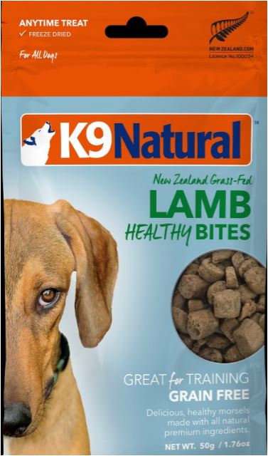 K9 Natural羊肉訓練零食 新包裝
K9 Natural Lamb Healthy Bite