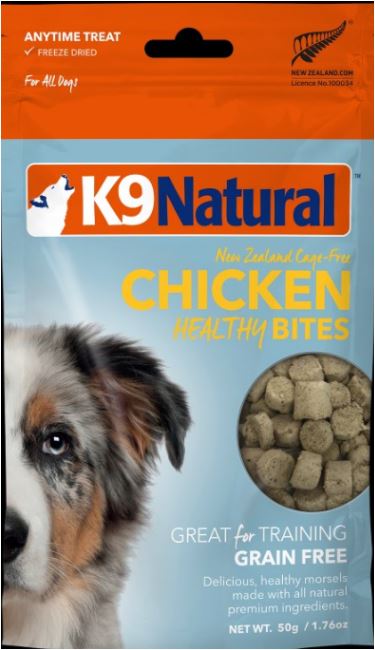 K9 Natural雞肉訓練零食
K9 Natural Chicken Healthy Bite