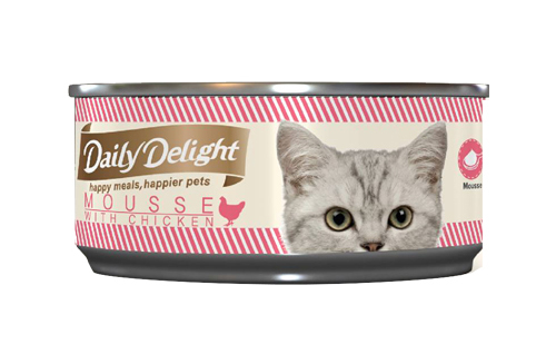 Daily Delight Mousse 爵士貓吧雞肉肉泥罐
Daily Delight Mousse