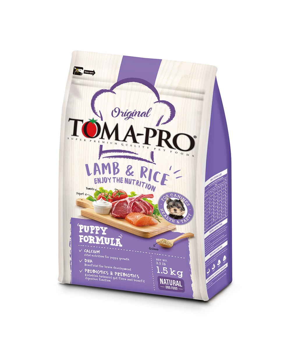 新優格幼犬羊肉配方
TOMA-PRO Puppy with Lamb Dog Food