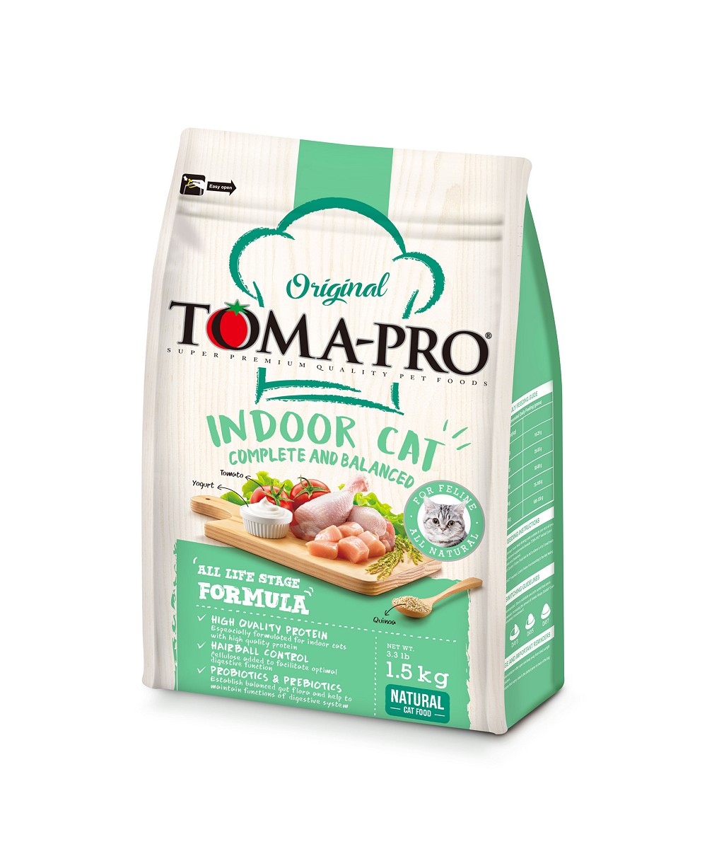 新優格室內貓雞肉配方
TOMA-PRO Indoor Cat Food