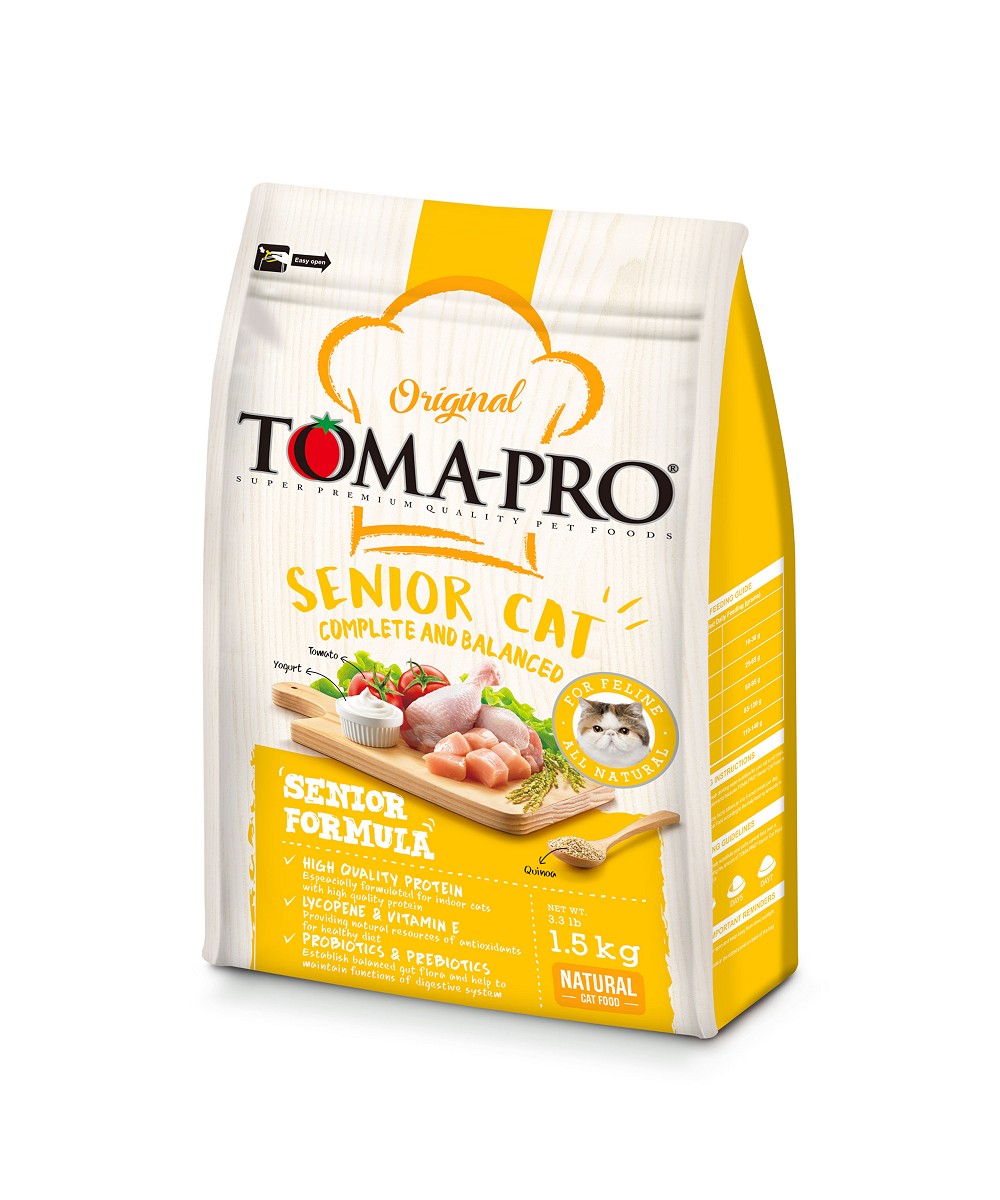 新優格高齡貓雞肉配方
TOMA-PRO Senior Cat Food