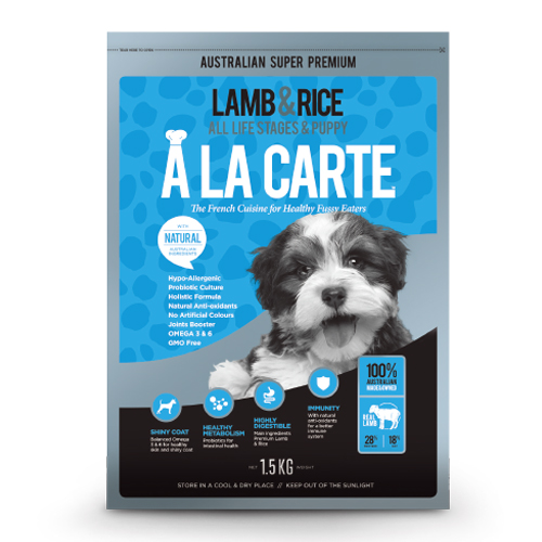 阿拉卡特天然糧－羊肉低敏配方
A LA CARTE-LAMB&RICE